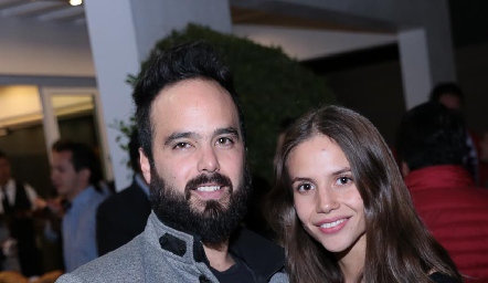 Frankoe Gutiérrez y Marifer Ramírez.