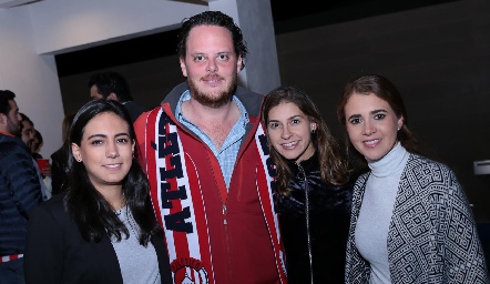  Marijó Berrueta, Rodrigo Ruiz, Conchita Stahl y Pily Castañón.