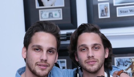  José Eduardo y Gustavo Obregón.