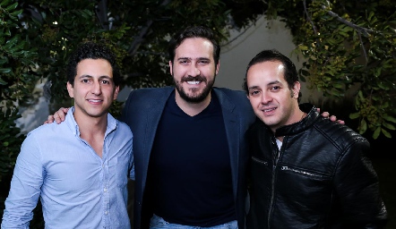  Diego Chávez, Ro Valle y Alejandro.