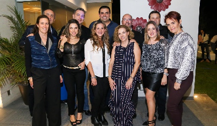  Mara y Miguel Ortiz, Mayra y David Del Bosque, Aurora y Miguel Compean, Gaby y Marcelo Meade, Denisse y Patricio Odriozola y Sophia Rangel.