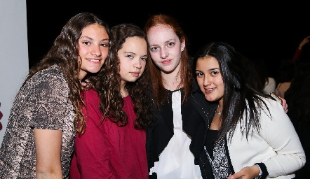  Dani, Ale, Ale y Fer.