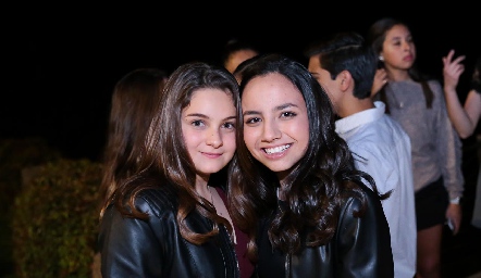  Las bellas festejadas.