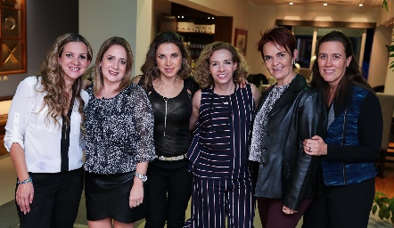  Aurora Irigoyen, Denisse Beltram, Mayra Ortega, Gaby Cubillas, Sophia Rangel y Mara Zermeño.