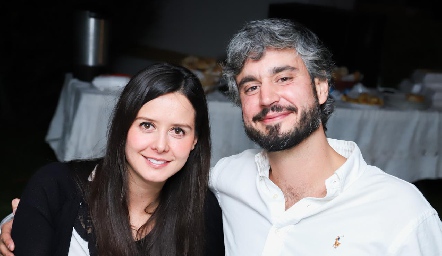  María Fernanda Díaz y Pedro Armengol.