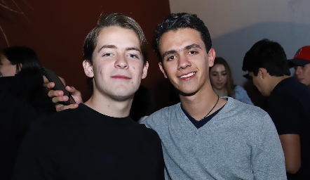  Diego Bedolla y Santi Pérez.