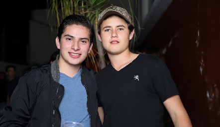  Mariano Echavarría y Javis Aguilar.