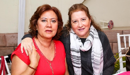  Margarita Torres y Mary Carmen Zermeño .