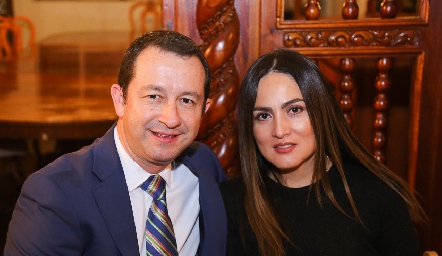  Alfonso Leal y Adriana Coronado.
