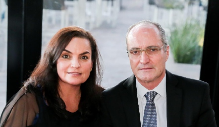  Adriana Díaz Infante y Carlos Saiz.