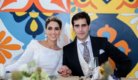  Los recién casados, Mariana Labarthe y Rafael Herrera.