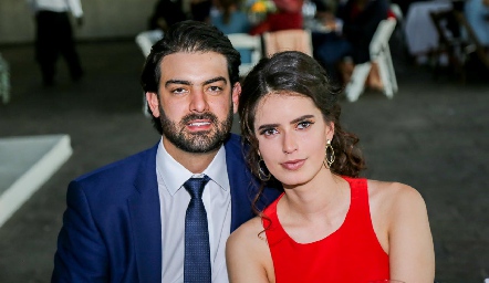  Roberto Abud y Paulina Nieto.