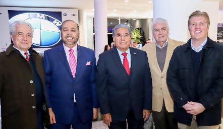  Octaviano Gómez y Gómez, Teófilo Torres Corzo, Miguel Martínez, Salvador y Manuel Zárate.