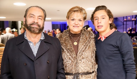  Oscar Torres, Mónica Labastida y Jaime Ruiz.