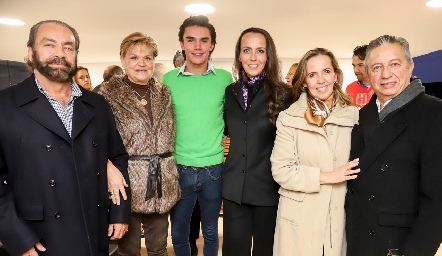  Oscar Torres, Mónica Labastida, Jaime Ruiz, Rocío de la Torre, Olga de la Torre y Fabián Espinosa.