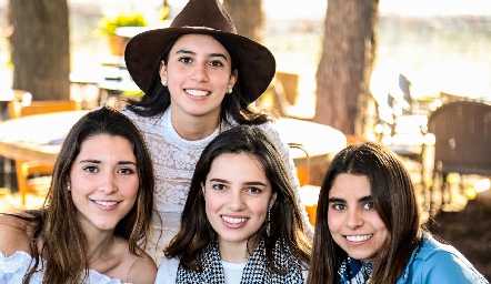  Nuria Minondo, Paola Córdova, Monserrat Piñero y Rocío de la Vega.