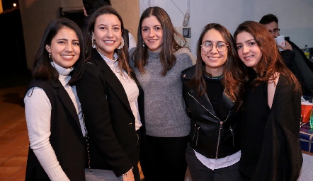  Marijó Ávila, Ana Gómez, Ana Carmen Rosillo, Dany y Ximena.