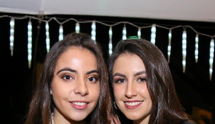  Mariana Anaya y Ximena Nieto.