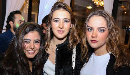  Ximena Fonseca, Laura Pelayo y Paula Gómez.
