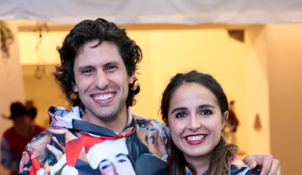  José Cadena y Daniela Ornelas.