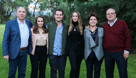  Enrique Pérez, Patricia Alcocer, José Jaime Herrera, María Fernanda Pérez, Cecilia Bremer y Olegario Galarza.