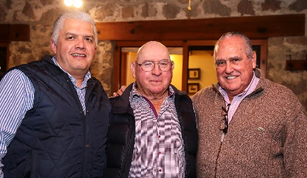  Gerardo Rodríguez, Juan Bremer y Rodolfo Treviño.