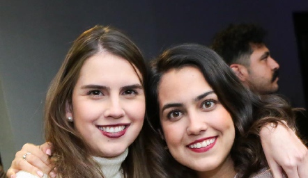  Ana Gaby González y Alejandra Berrueta.