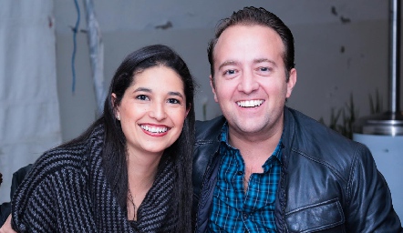  Martha Morales y Javier Algara.