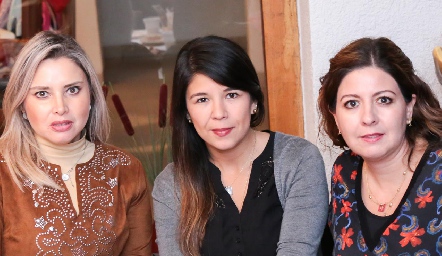  Karla Saucedo, Marifer Leal y Gaby Limón.