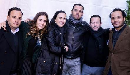  Alejandro Stevens, Ana Luisa Díaz de León, Regina Ibáñez, Armando Gutiérrez, Alejandro Lafuente y Miguel Fernández.