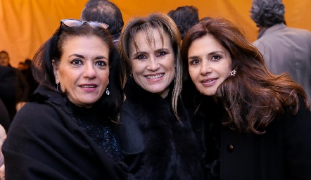  Lupita González, Ana Lilia Von Der Meden y Guille de los Santos.