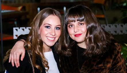  María José López y Naela Sáenz.