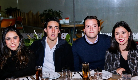  Annia Werge, Rubén Torres, Francisco Alonso y Montse Del Valle.