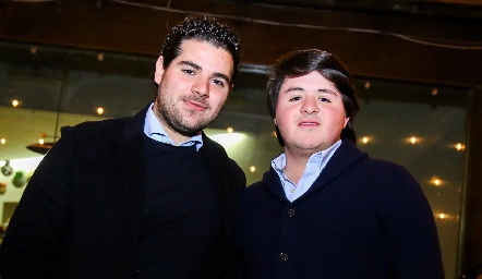  Chino de la Garza y Jorge Aldrett.
