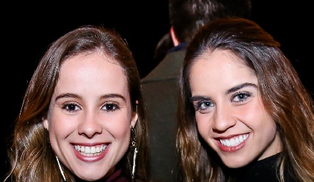  Ana Lucía Esparza y Pía Gómez.