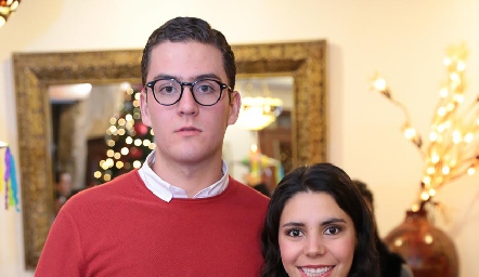  Diego Lozano e Ilse Lázaro.