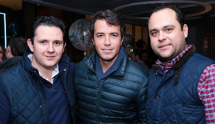  Alberto Bejarano, Javier Meade y Ernesto Madrigal.