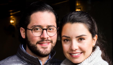  Abraham Salgado y Gaby Díaz Infante .
