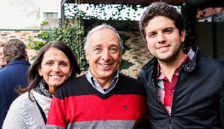  Gaby Meade, Federico Díaz Infante y Fico Díaz Infante.