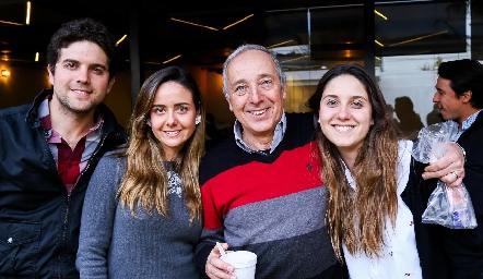  Fico Díaz Infante, Gaby Díaz Infante, Federico Díaz Infante y Miriam Díaz Infante.