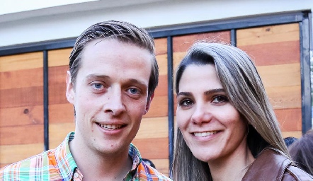  José Carlos González e Ingrid Nieto.