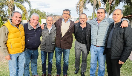  Arturo González, Luis Gómez, Jorge Aldrett, Horacio Tobías, Saad Sarquis, Juan José Leos y Víctor Medlich.