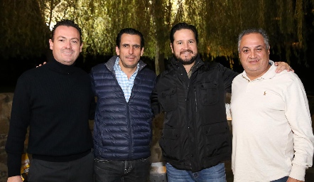  Ulises Artolózaga, Javier Fernández y Héctor Vázquez y Rafael Aguilar.