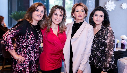  Sabrina Gaviño, Ana Lilia Von Der Meden, Isabel Carrillo y Paty Valadés.