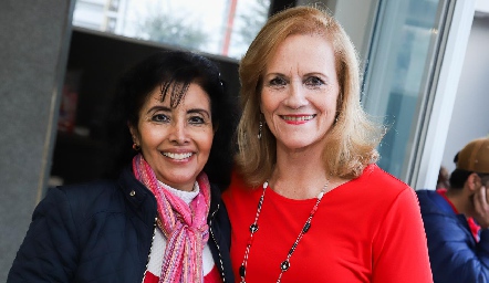  Araminta Dauajare y Lourdes Baeza.