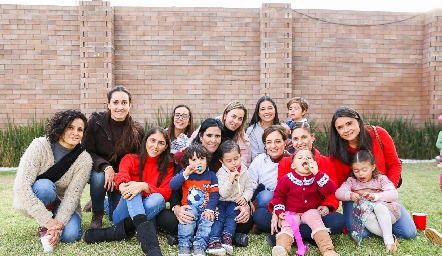  Las organizadoras.
