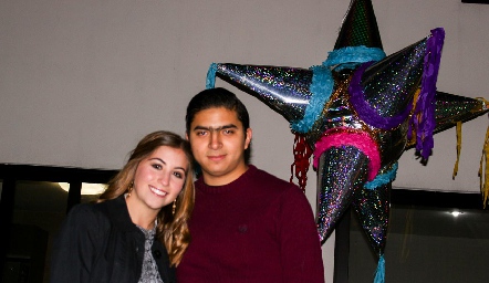  Regina Morones y Diego Ponce.
