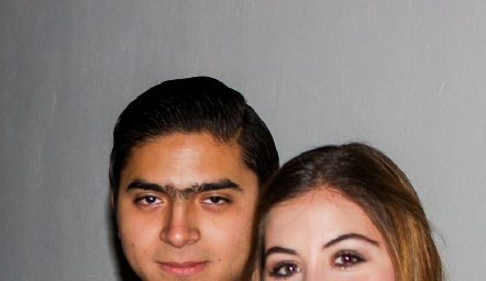  Diego Ponce y Regina Morones.