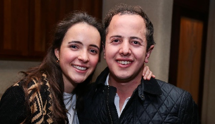  María Cueli y Santiago Aguillón.