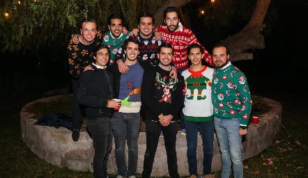  Fran Villanueva, José Antonio Alonso, Rodolfo Ortega, Óscar Cadena, Rafa Alonso, Benjamín Martín Alba, Rodrigo Pérez, Filiberto Curiel y Rodrigo Alcalde.